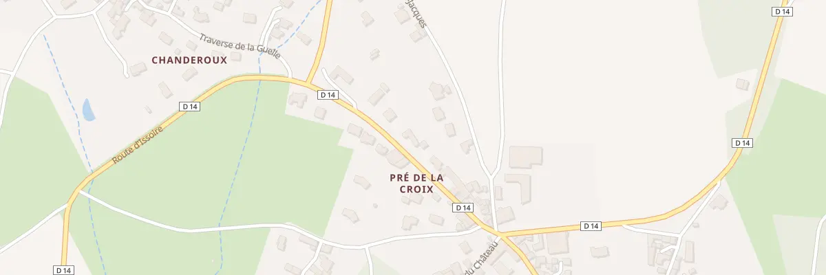 Plan du 5209 Les Peillieres à Saint-Babel