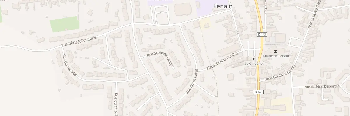 Plan du 54 Rue Suzanne Lanoy à Fenain