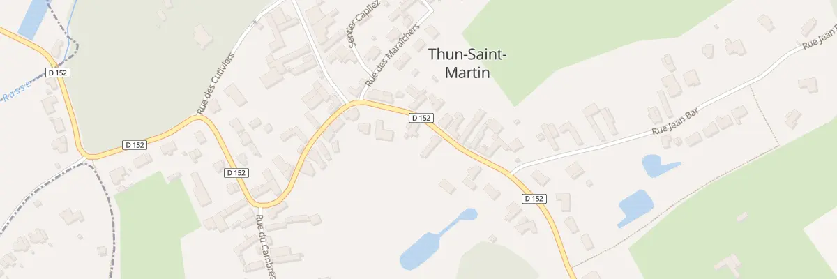Plan du 5 Rue du Calvaire à Thun-Saint-Martin