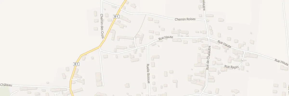 Plan du 8 Rue Haute à Soisy-Bouy