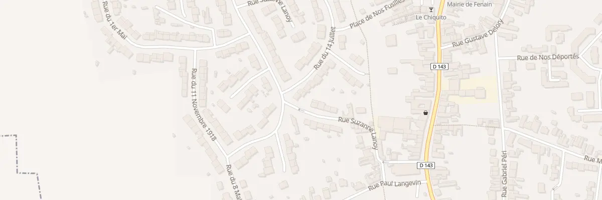 Plan du 49B Rue du Quatorze Juillet à Fenain