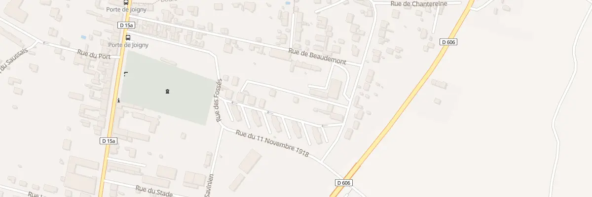Plan du 12 Rte de Beaudemont à Villeneuve-sur-Yonne