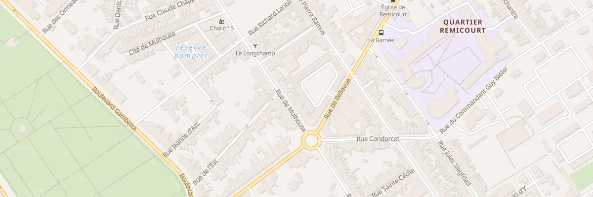 Plan du 31 Rue de Mulhouse à Saint-Quentin