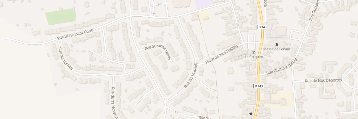 Plan du 50 Rue Suzanne Lanoy à Fenain