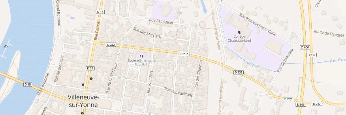 Plan du 34 Rue de Valprofonde à Villeneuve-sur-Yonne