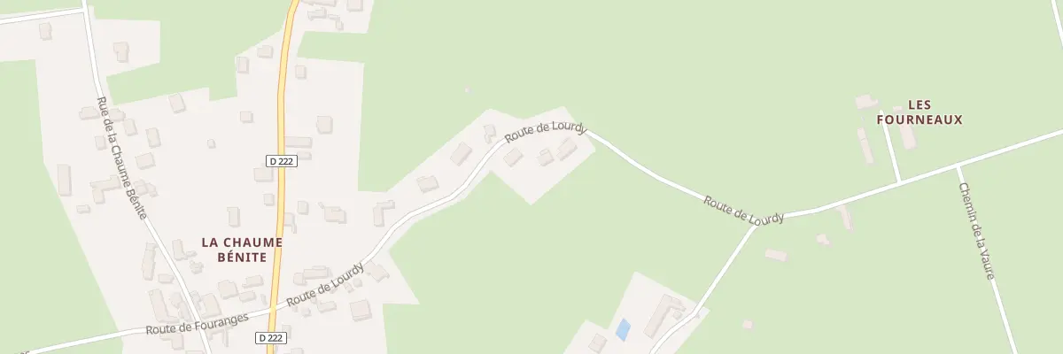 Plan du 8 Rte de Lourdy à Saint-Pont