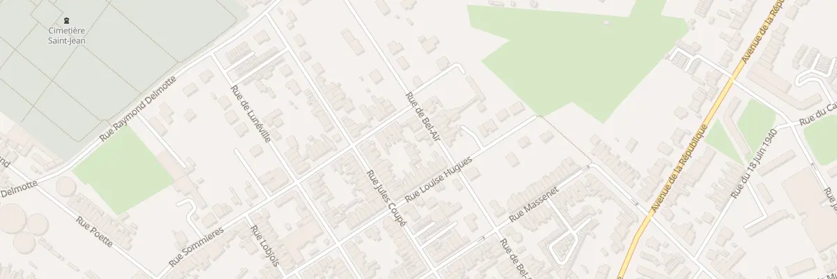 Plan du 77 Rue de Bel Air à Saint-Quentin