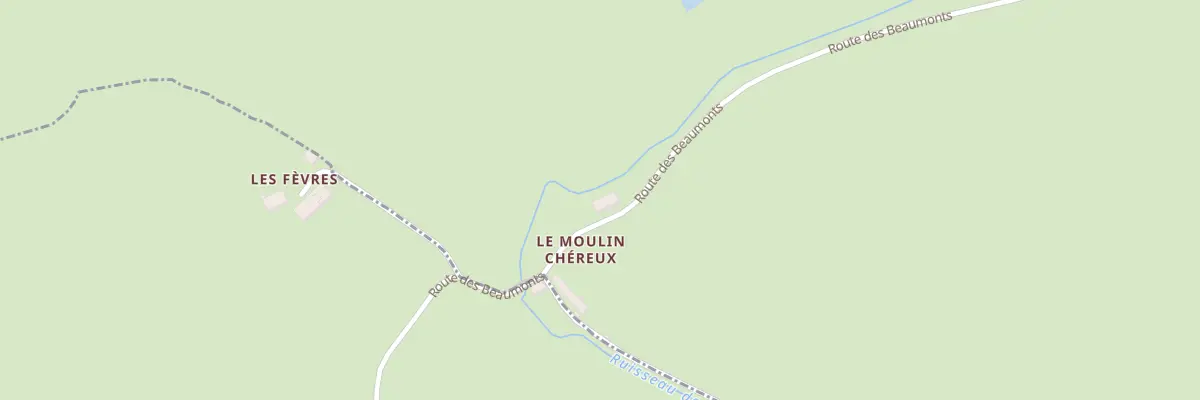 Plan du 6 Rte des Beaumonts à Bressolles