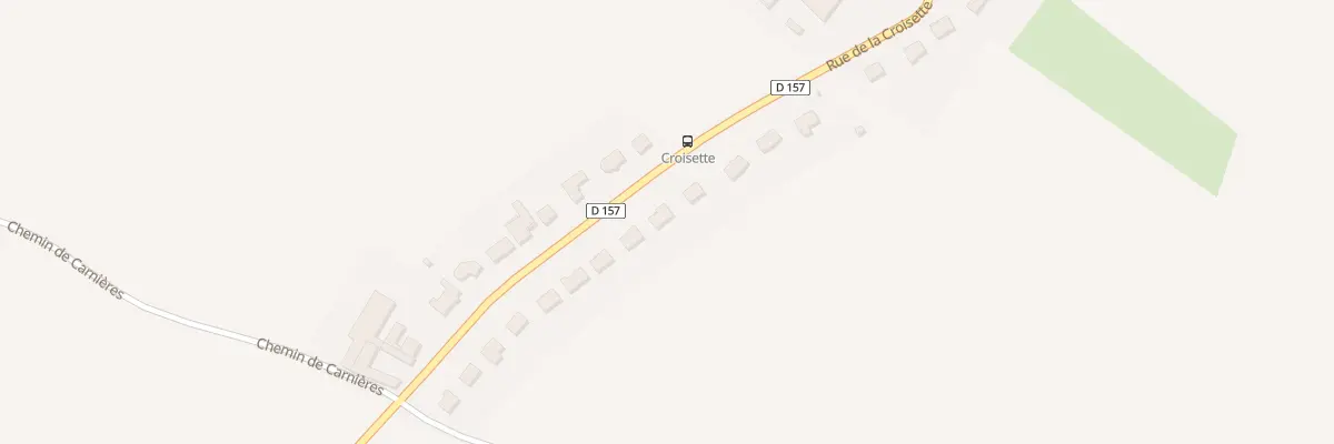 Plan du 10 Rue de la Croisette à Cauroir