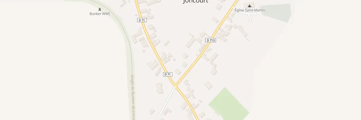 Plan du 12T Gr Grand Rue à Joncourt