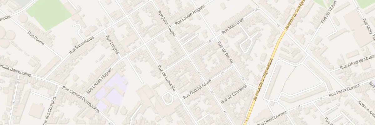 Plan du 65 Rue Jules Coupé à Saint-Quentin