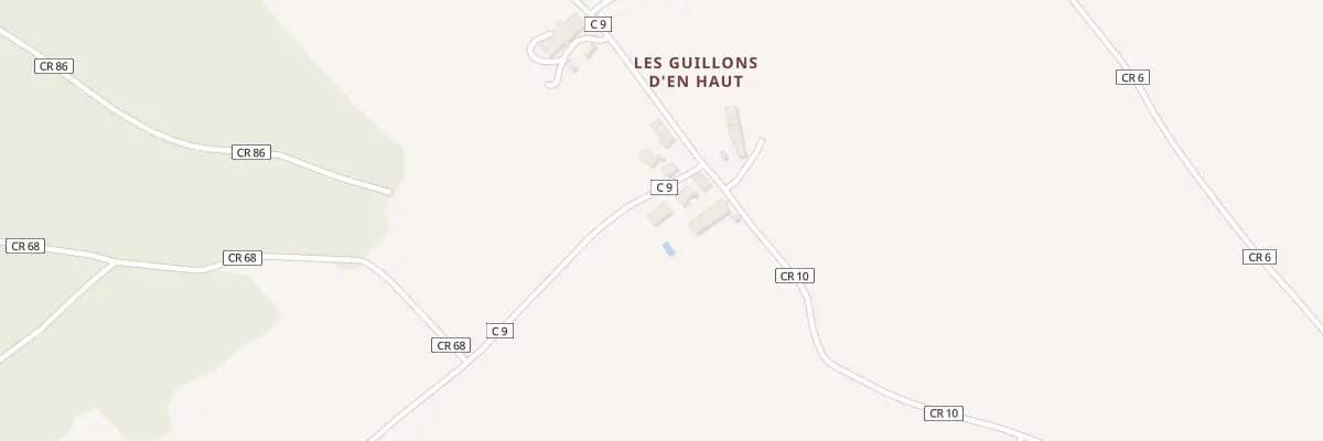 Plan du 117 Les Guillons d’En Haut à Lainsecq