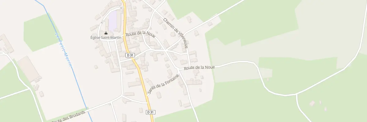 Plan du 17 Rte de la Noue à Sablonnières