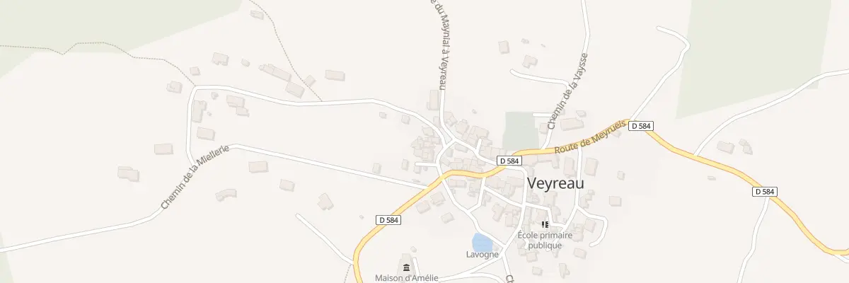 Plan du 5014A Veyreau à Veyreau