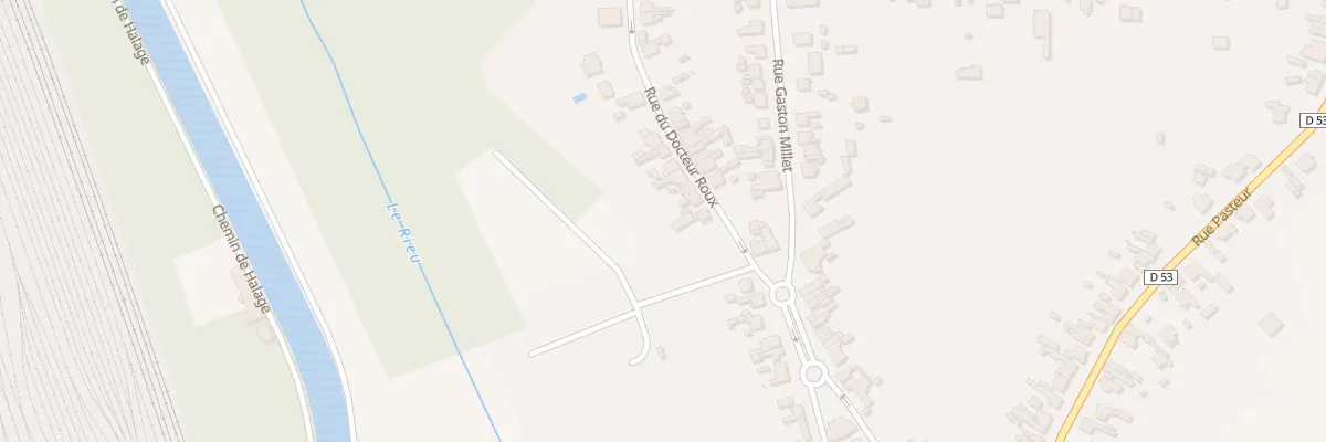 Plan du 5 Rue du Docteur Roux à Tergnier