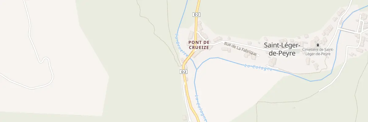 Plan du 1 Rte de l’Enfer à Saint-Léger-de-Peyre
