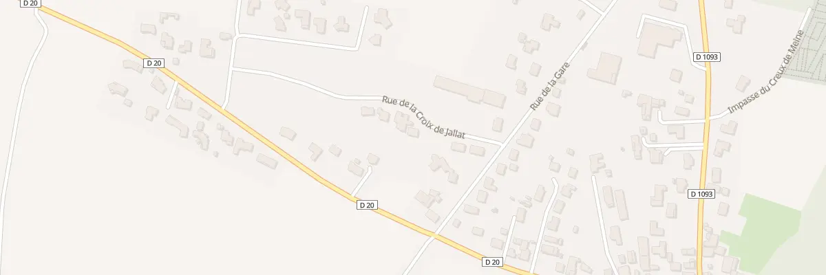 Plan du 5 Rue de la Croix Jallat à Joze