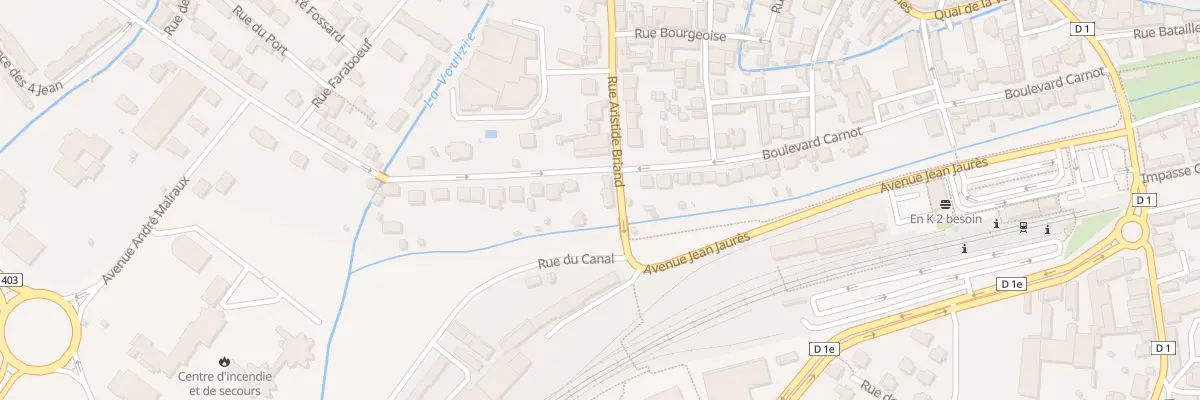 Plan du 48 Rue Aristide Briand à Provins