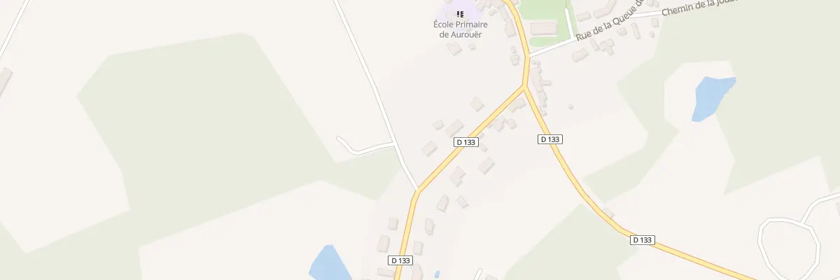 Plan du 10 Rte de Villeneuve à Aurouër