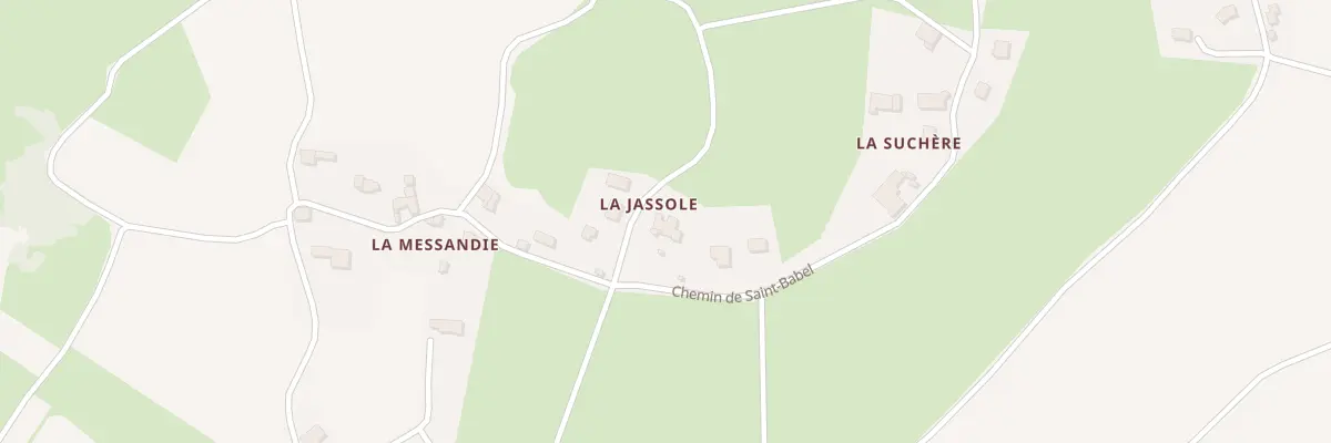 Plan du 5228 La Jassole à Aulhat-Flat