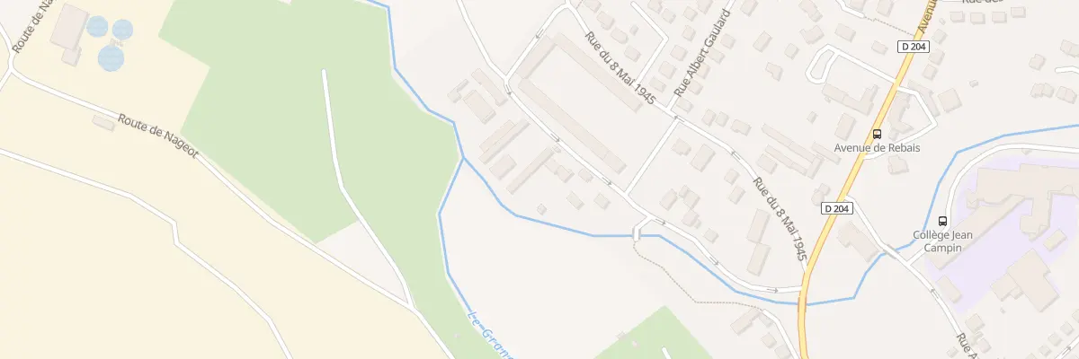 Plan du 26 Rue du Huit Mai 1945 à La Ferté-Gaucher