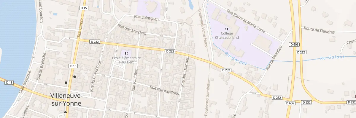 Plan du 48 Rue de Valprofonde à Villeneuve-sur-Yonne