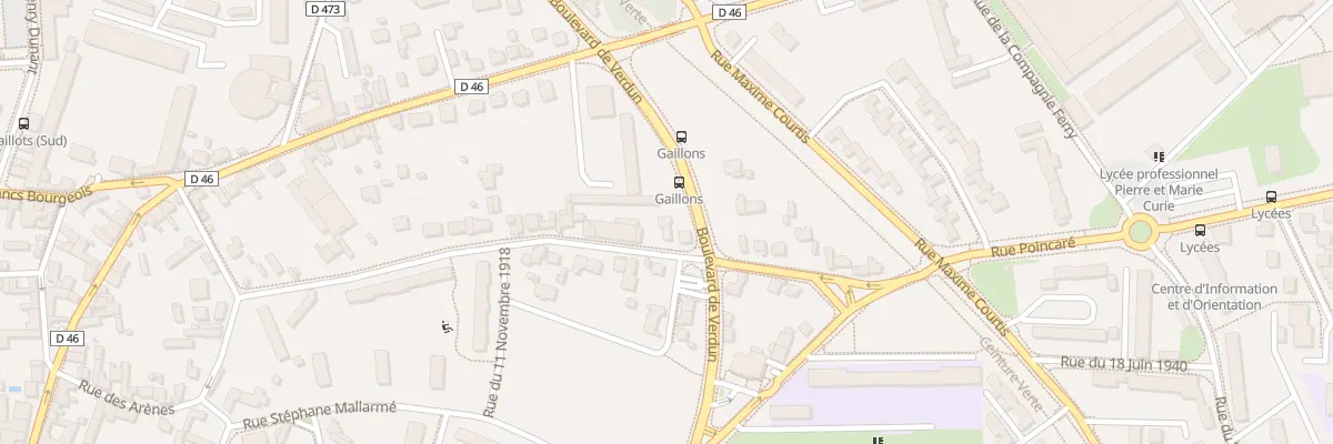 Plan du 49 Rue Marcelin Berthelot à Sens