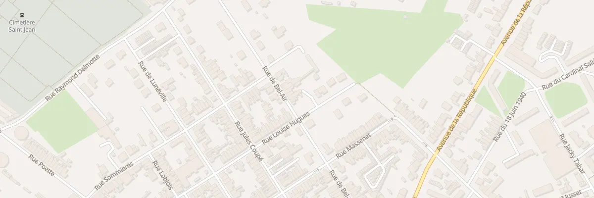Plan du 68B Rue de Bel Air à Saint-Quentin