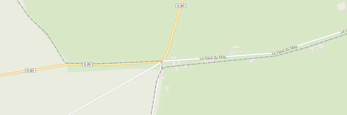 Plan du 9000 L Haut du May à Neuville-lès-Decize