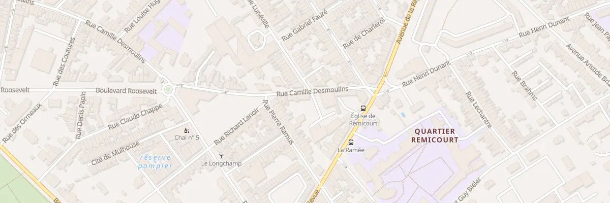 Plan du 130B Rue Camille Desmoulins à Saint-Quentin