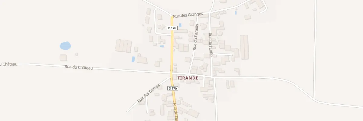 Plan du 1 Pl du Four Tirande à Saint-Ignat