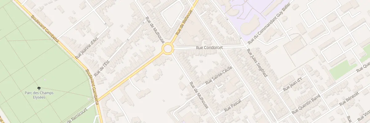 Plan du 53 Rue de Mulhouse à Saint-Quentin
