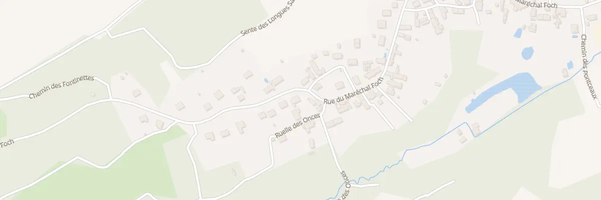 Plan du 969 Rue du Maréchal Foch à Courmelles