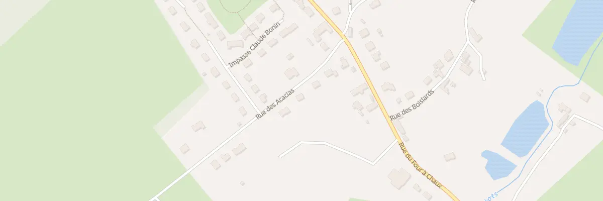 Plan du 5 Rue des Acacias à Trévol