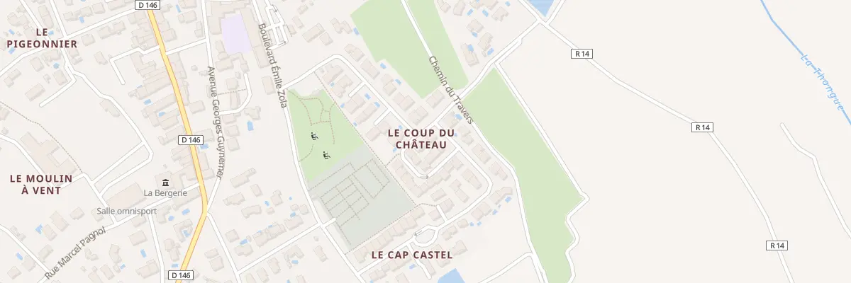 Plan du 12 Rue Joachim du Bellay à Abeilhan