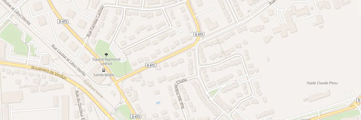 Plan du 18 Rue du Général Delestraint à Sens