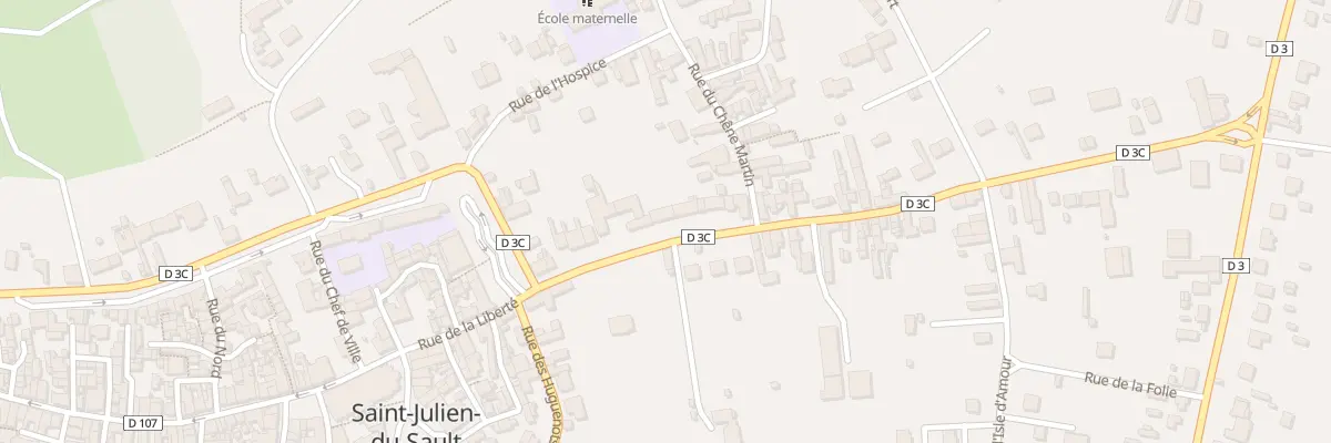 Plan du 17 Fg de la Croix à Saint-Julien-du-Sault