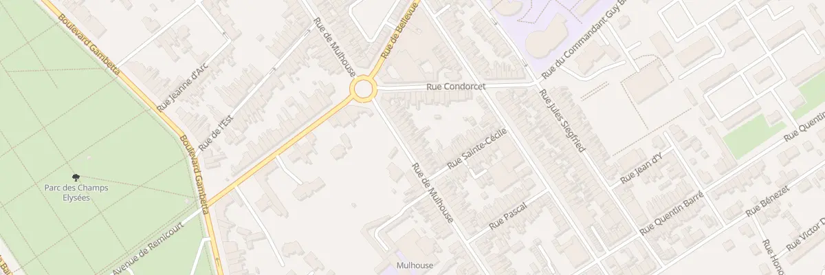 Plan du 63 Rue de Mulhouse à Saint-Quentin