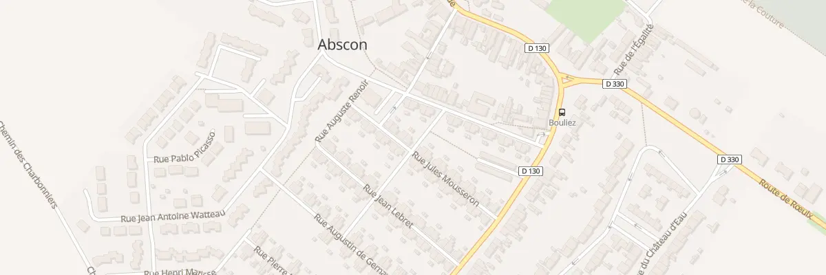 Plan du 24 Rue Jules Mousseron à Abscon