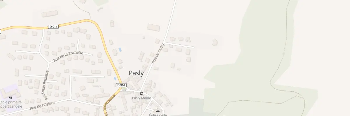 Plan du 10 Rue de Mahy à Pasly