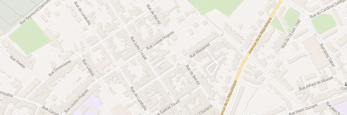 Plan du 39 Rue de Bel Air à Saint-Quentin
