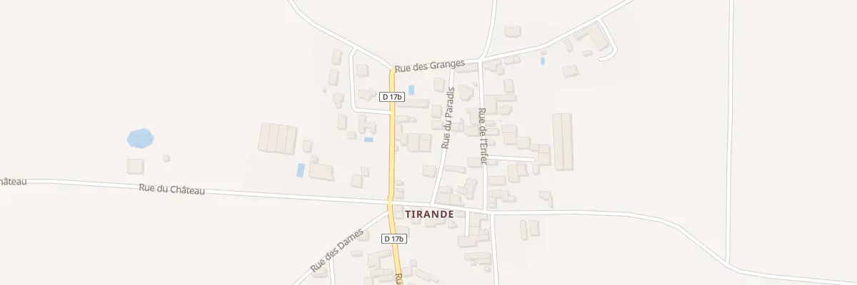 Plan du 1 Rue du Paradis Tirande à Saint-Ignat