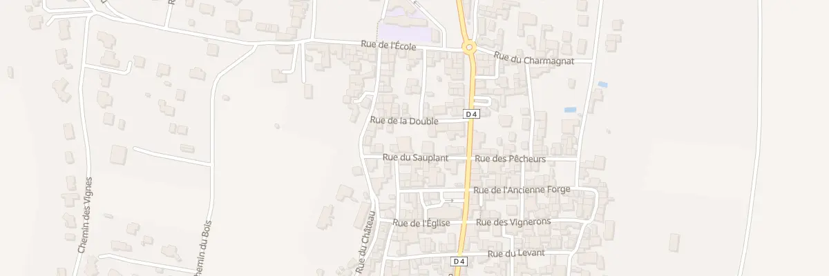 Plan du 10 Rue du Sauplant à Beauregard-l’Évêque