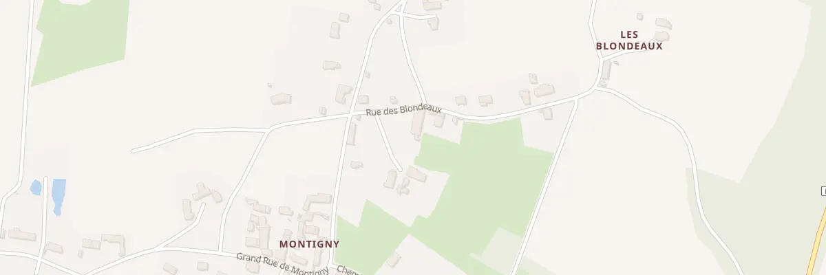 Plan du 2 Rue des Blondeaux à Monétay-sur-Allier