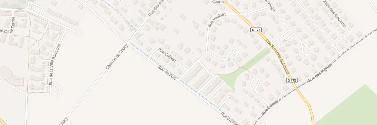 Plan du 14 Rue Vauban à Saint-Clément