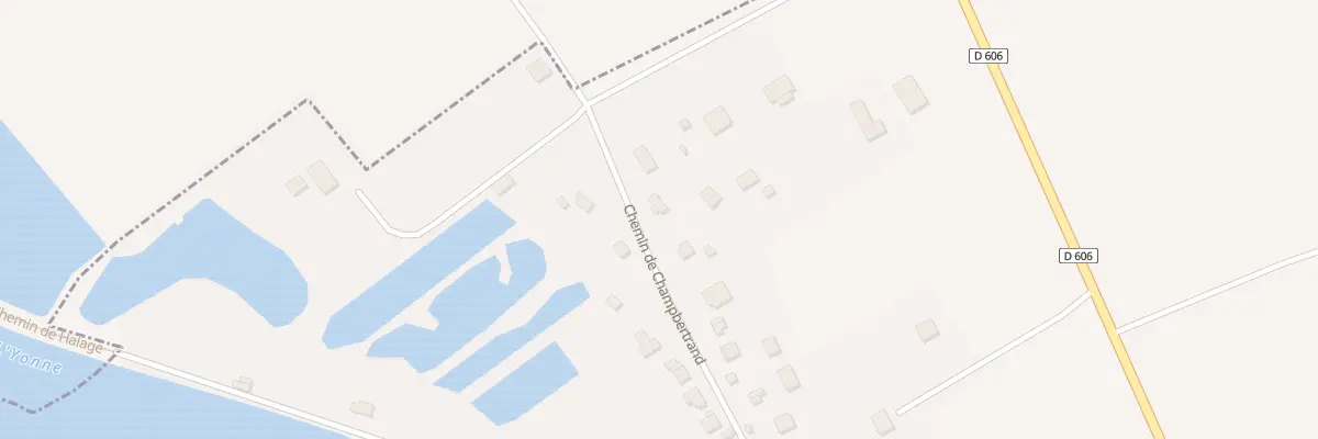 Plan du 26 Che de Champbertrand à Rosoy