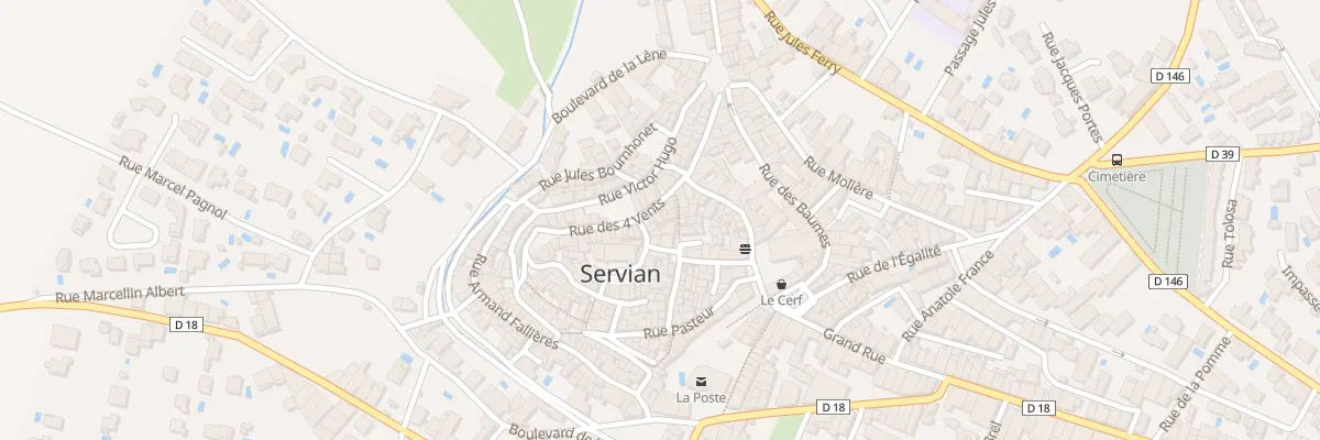 Plan du 29 Rue Charles Reboul à Servian