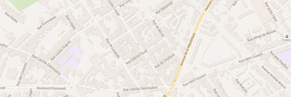 Plan du 32 Rue Jules Coupé à Saint-Quentin