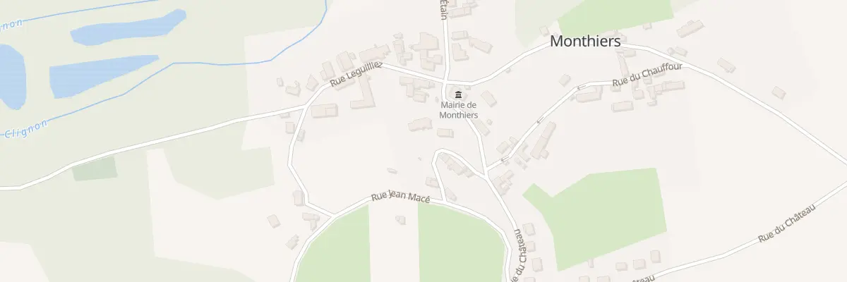 Plan du 6 Rue Jean Macé à Monthiers