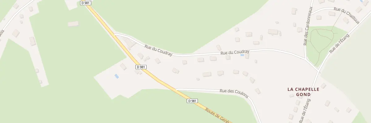 Plan du 18 Rue du Coudray à Saint-Ouen-sur-Loire
